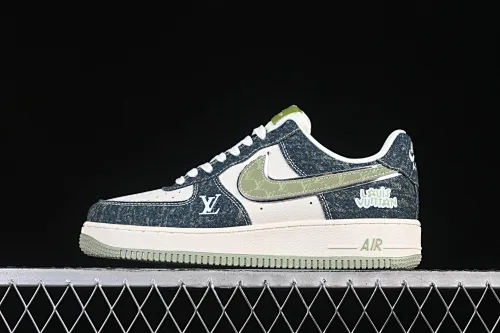All Categories Nk Air Force 1 Air Force Series Nk Air Force 1 Low Air Force Low Nike Air Force 1'07 Low Joint Indigo Denim Air Force One Low Casual Shoes DX1888-098